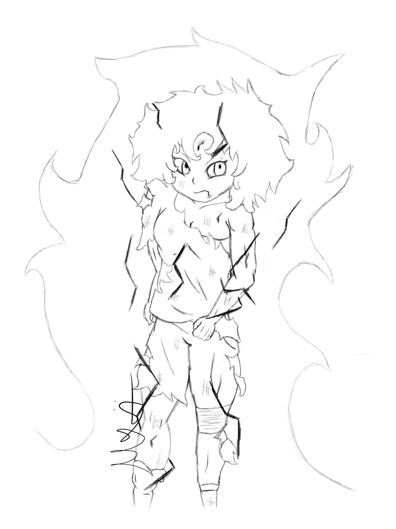 Powerful girl